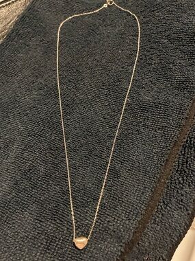 Golden Heart Pendant Necklace - Women Jewelry